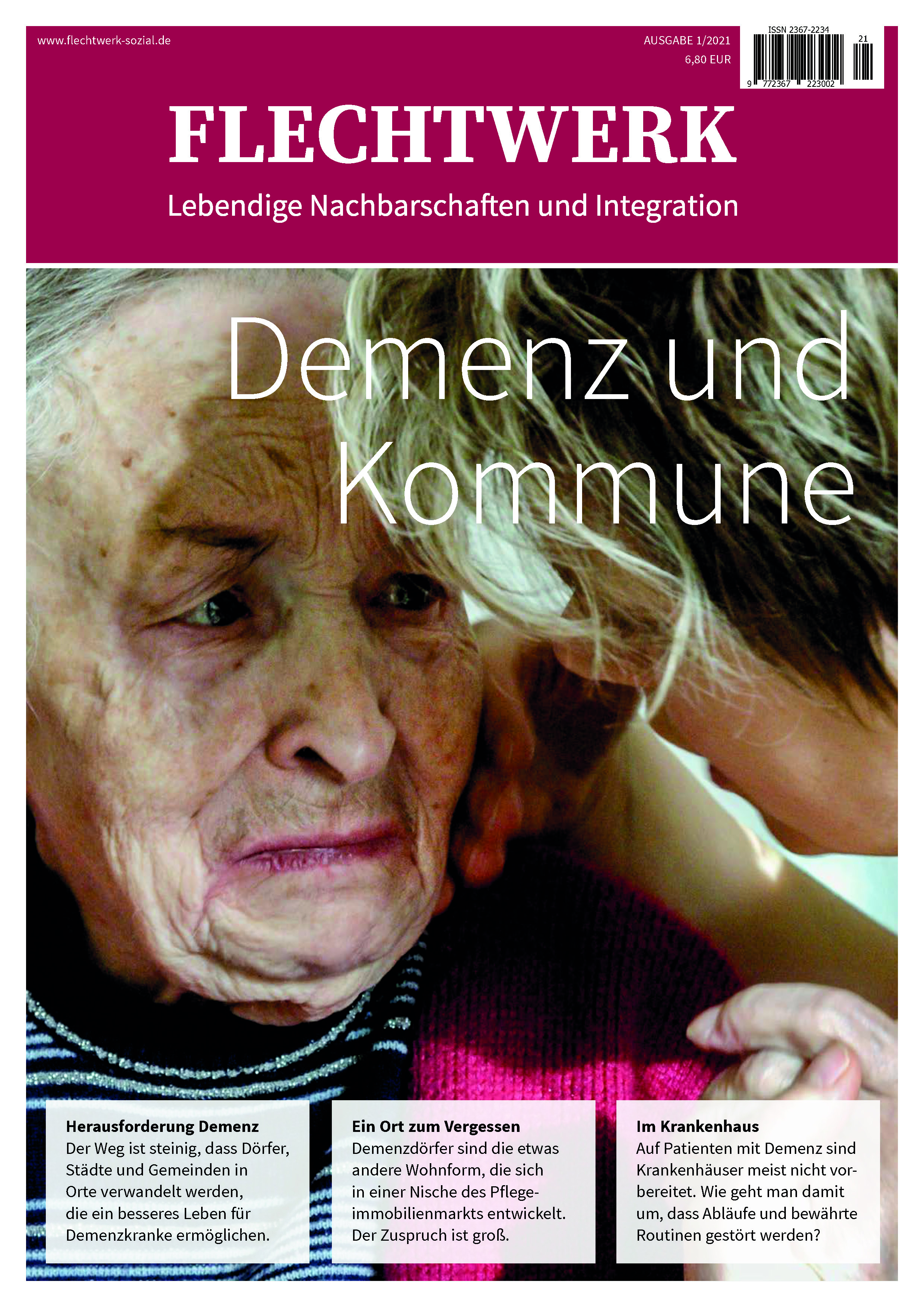 Titelseite: Demenz und  Kommune